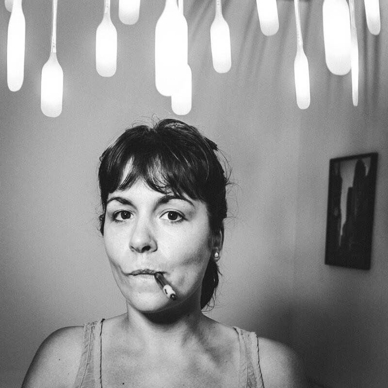 Franck-Emanuel GOGUER - Justine's square portrait