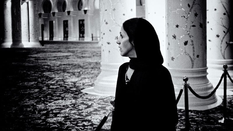woman at mosque