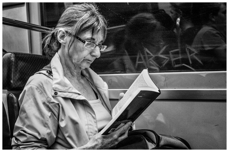 On the metro of Paris