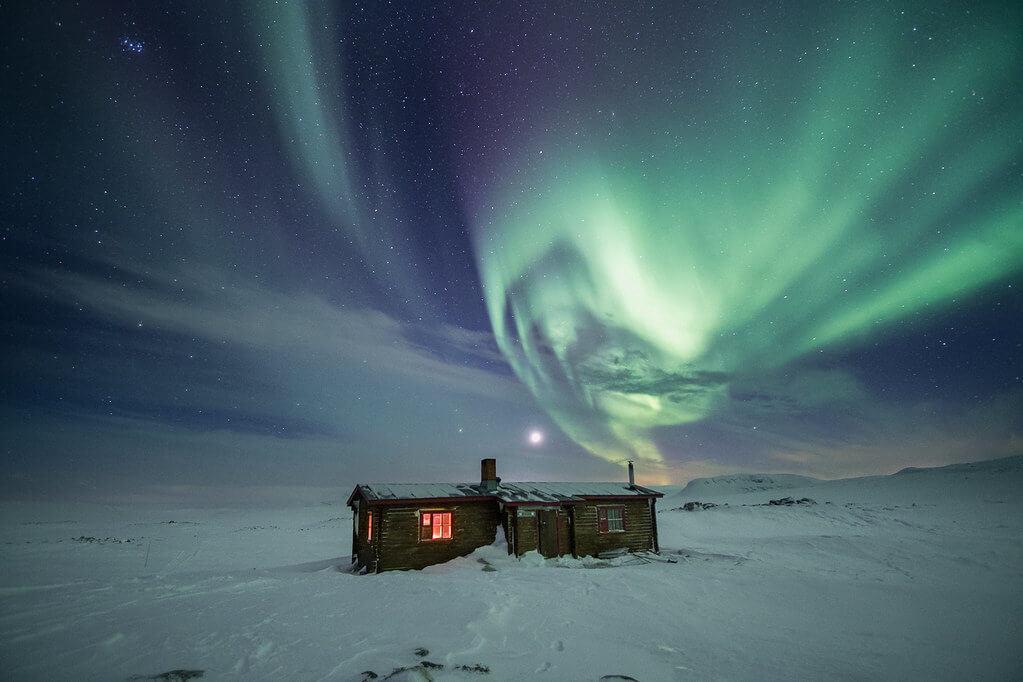 Hille Thomasson - finland aurora borealis