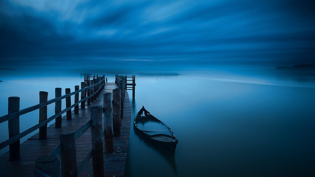 Joao Cruz Santos - blue hour long exposure