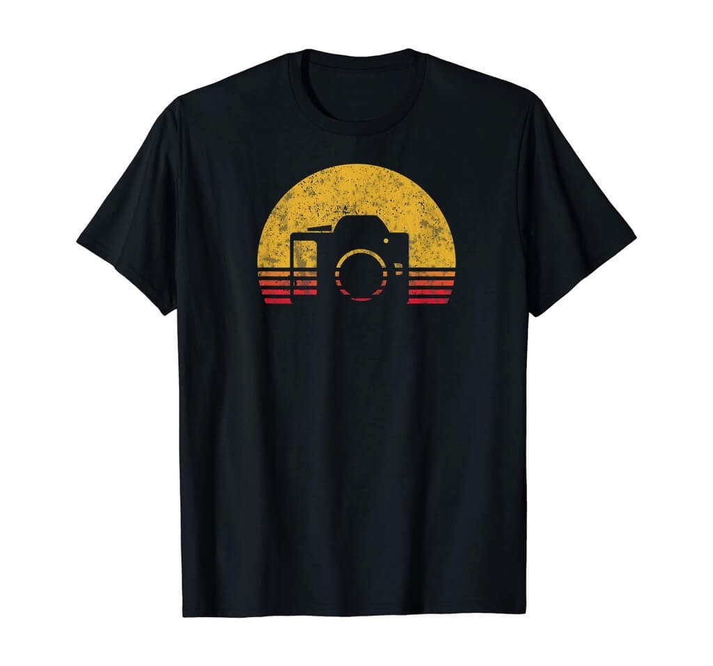 vintage camera shirt